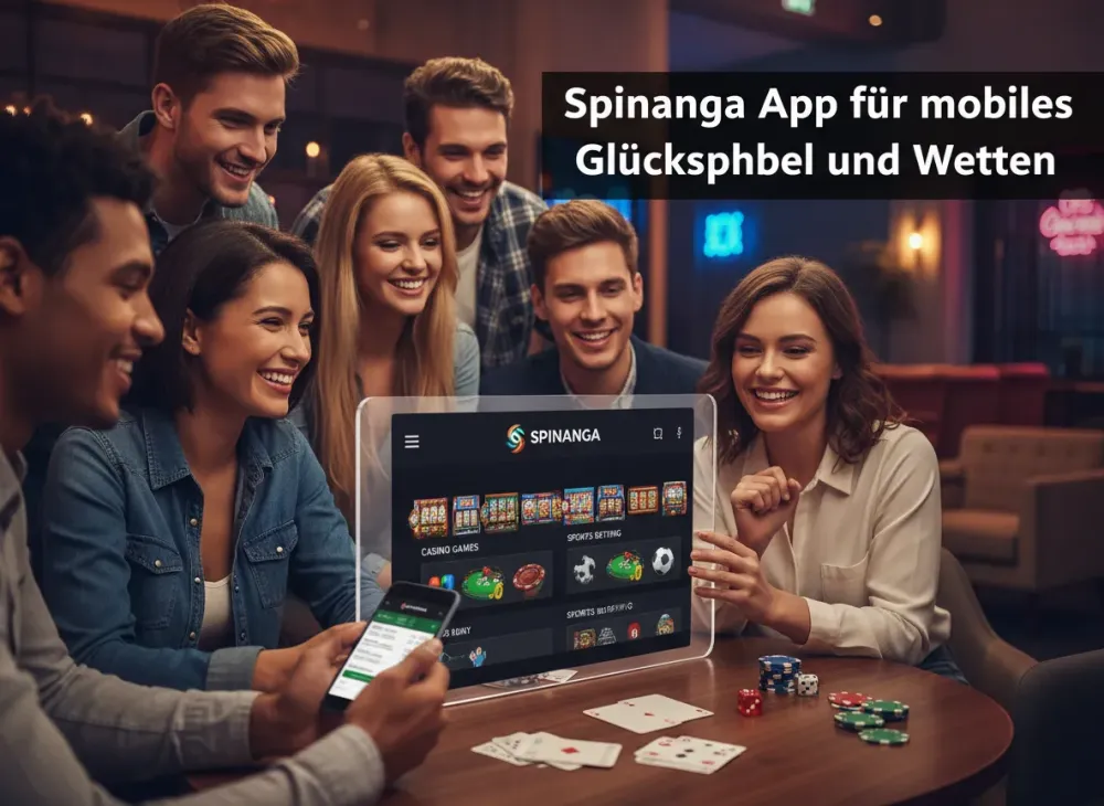 Spinanga App für mobiles Glücksspiel und Wetten