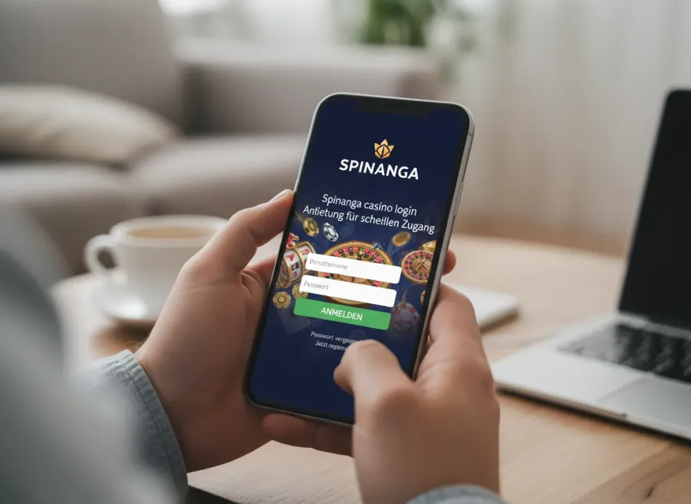 Spinanga casino login Anleitung für schnellen Zugang