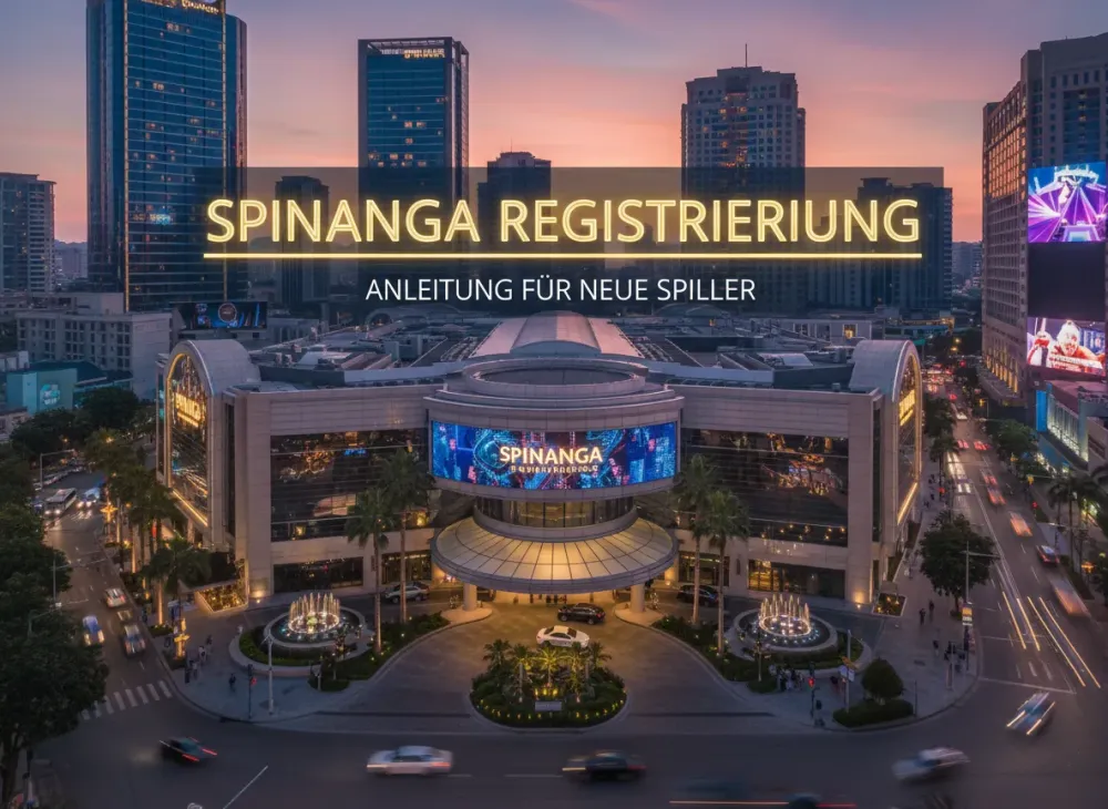 Spinanga registrierung - Anleitung für neue Spieler