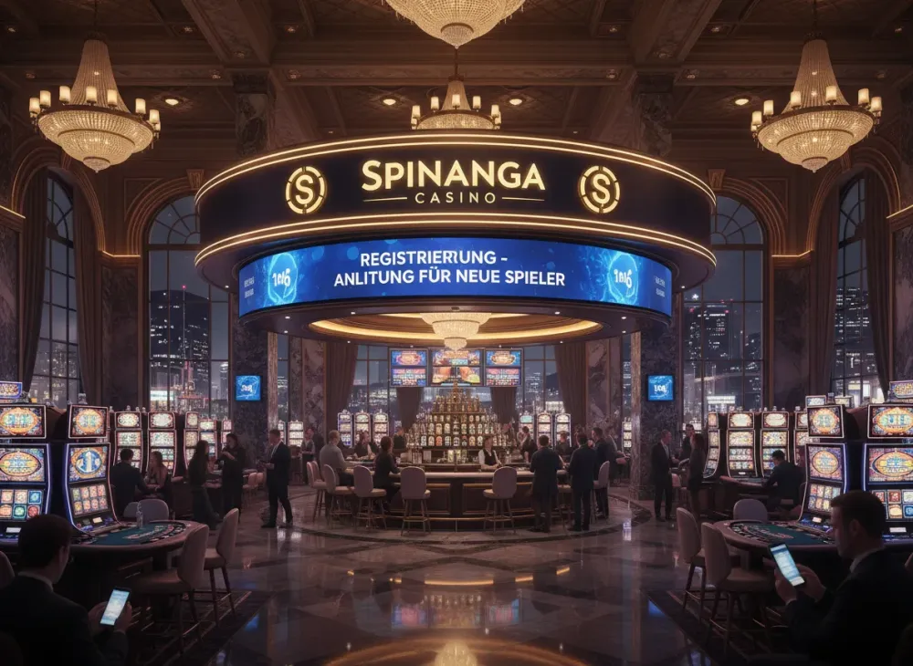 Spinanga registrierung - Anleitung für neue Spieler